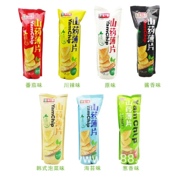 b9b1dab547f4aca18b1b344c2eee65f2.webp Chinese Yam Thin Chips 88g