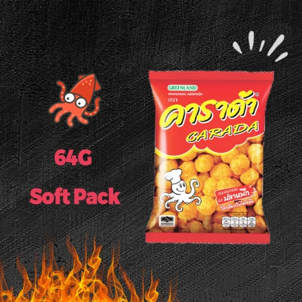 Carada Rice Ball Snack 64g
