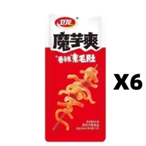 Weilong Konjac Strips 6 Packs